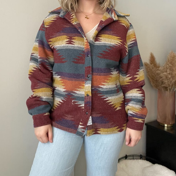 Rare Rfausntiy Rfantasy Aztec Jacket - Picture 3 of 5